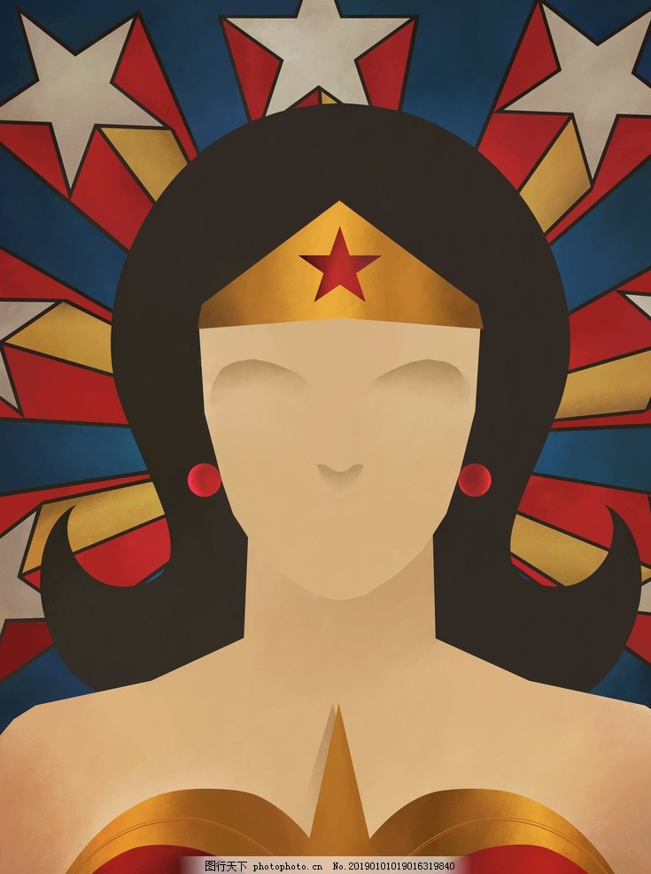 漫威dc漫画超级英雄装饰桌面画