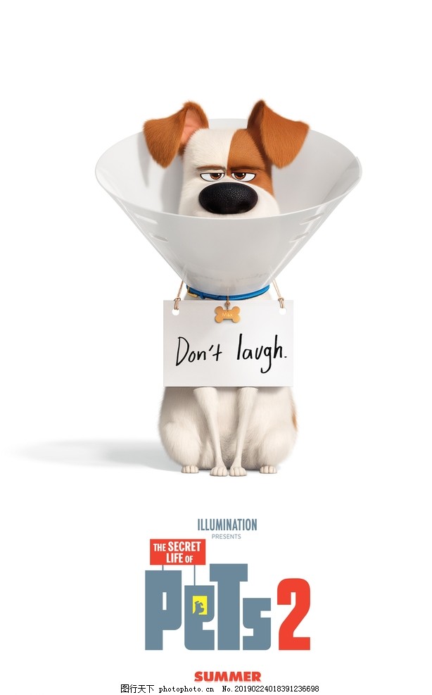 电影爱宠大机密2角色英文海报图片