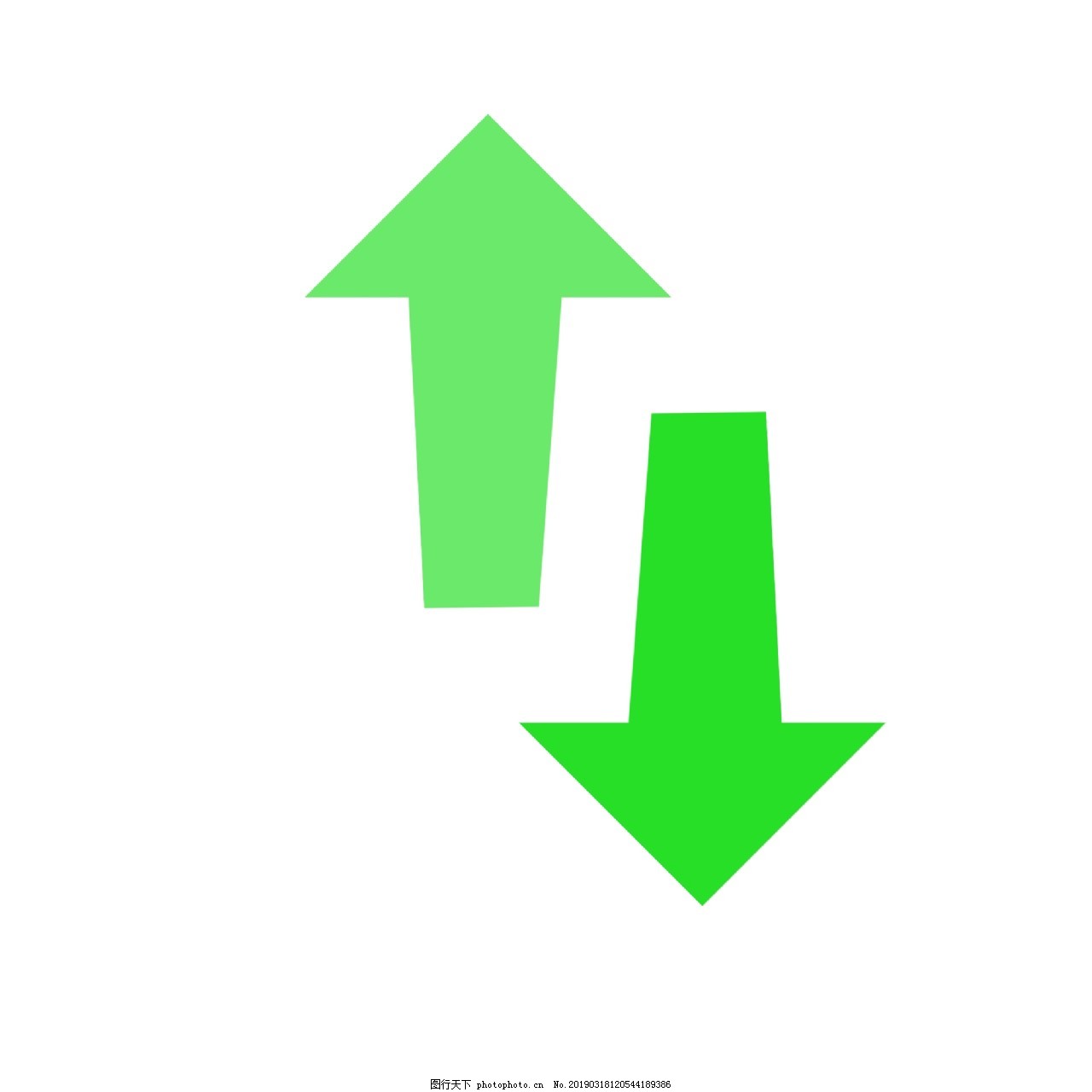 上下箭头图片_图标元素_设计元素-图行天下素材网