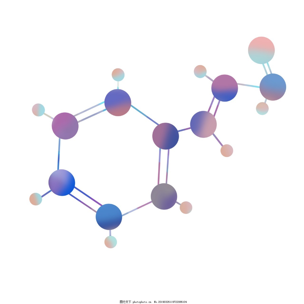 矢量图化学分子结构图图片素材免费下载 - 觅知网